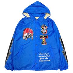 SAINT MICHAEL　x DENIMTEAR Hooded Coach Jacket