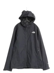 【お得なクーポン配布中!】 ノースフェイス HYVENT マウンテンパーカー ジャケット メンズ M  / アウトドア マンパ ナイロン ブルゾン フルジップ ハイネック ブラック