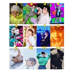 K-POP グッズ BTS J-HOPE ジェイホープ トレカ 風 フォトカード １２枚セット #オリジナル #メール便可 #ホソク #ホビ #ARMY #トレーディングカード