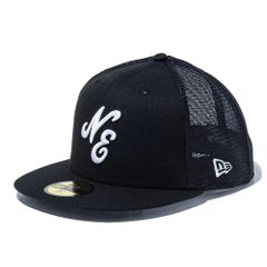 ニューエラ 59FIFTY トラッカー クラシックロゴ ブラック ホワイト 1個 New Era 5950TR NELOGO BLK WHI 25J 1pc