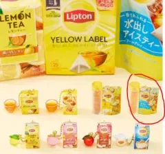 BANDAI(バンダイ) リプトン Lipton ミニチュア チャーム キーホルダー