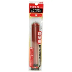 UNI 2ミリシャープ替芯赤 (U203101P.15)