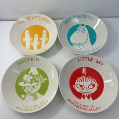 ★ムーミン パスタカレー皿 4枚セット