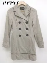 ◇ ◎ CECIL McBEE セシルマクビー 長袖 トレンチ コート ベージュ レディース  【1105270001654】