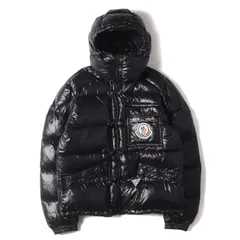 MONCLER モンクレール ダウン ジャケット サイズ:1 フード付き シャイニー ナイロン ダウンジャケット K2 41303 フード取り外し可能 ブラック 黒 アウター ブルゾン コート ブランドのサムネイル