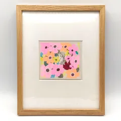 真作】池田修三「チューリップ」1979年 木版画 直筆サイン 版画 絵画