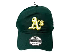 NEWERA (ニューエラ) 9TWENTY CORE CLASSIC OAKLAND ATHLETICS オークランド・アスレチックス  キャップ ストラップバック コットン バングラデシュ製 60235231 ダークグリーン ウィメンズ/043