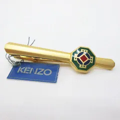 ケンゾー KENZO ネクタイピン タイピン ゴールド系 クリップ アクセサリーのサムネイル