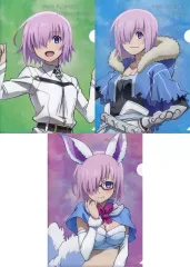 【中古】クリアファイル マシュ・キリエライト A4クリアファイル3枚セット 「Fate/Grand Order Fes. 2017 ～2nd Anniversary～」