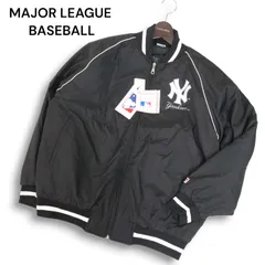 【新品 未使用】 MLB メジャーリーグ NY ニューヨーク ヤンキース★ 秋冬 中綿 スタジャン ジャケット Sz.M メンズ 黒