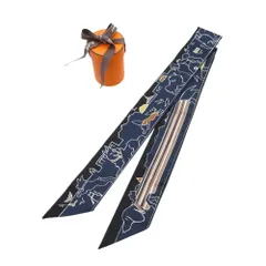 新品未使用　エルメス ツイリー パリジャン エルメス ツイリー Les Chiens Parisiens パリジャンの犬 ツイリー