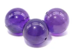 1粒売り AAA アメジスト 8mm パワーストーン バラ売り 天然石 パワーストーン ばら売り ビーズ 穴あき 1玉売り