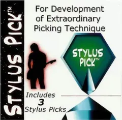 スタイラスピック(STYLUS PICK 赤) × 3枚セット