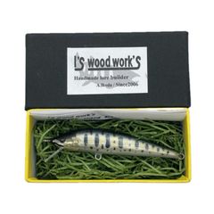 ア*ー様 渓流ハンドメイドミノー I's wood works 50S 3個セッ 渓流ハンドメイドミノー I's wood work's 2個セット - メルカリ