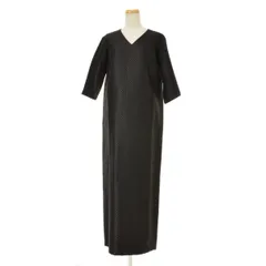 【JUNYAWATANABE】AD1999 archive JO-04017M ダイヤジャガード Vネック長袖ワンピース