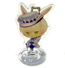 【中古】キーホルダー・マスコット(キャラクター) 霜月隼 「2.5次元ダンスライブ『ツキウタ。』ステージ ツキステ。 第5幕 Rabbits Kingdom×animatecafe トレーディングアクリルスタンドキーホルダー」