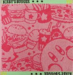 [중고] 잡화 커비/자거드 타월 하라페코 디자인 타월 [이치반 복권 별의 커비 KIRBY'S BURGER] H상