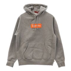 SUPREME (シュプリーム) 17AW Box Logo Hooded Sweatshirt ボックスロゴスウェットプルオーバーパーカー グレーのサムネイル