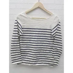 ◇ SLOBE IENA スローブイエナ 長袖 Tシャツ カットソー ホワイト　ブラック レディース  【中古】 【1112010018094】