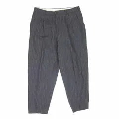 COMME des GARCONS HOMME DEUX コムデギャルソンオムドゥ 22AW DJ-P033 ウール ストライプ スラックス パンツ グレー系 L【中古】のサムネイル