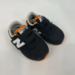 New balance スニーカー PV220 BK0 ブラック/オレンジ 12.5cm