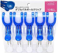 新品 10個入り ポールクリップ BW-5 ダブルバネ
