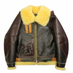 ビーマッコイズ　革ジャン 中古・古着通販】B-McCOY'S (ビーマッコイズ) ダブルレザー