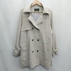 ◇ ⊇ EMODA エモダ 長袖 コート サイズF グレー系 レディース E  【1409100040012】