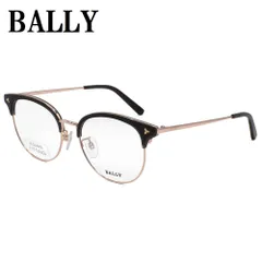 BALLY バリー BY5049D 005 51 メガネ 眼鏡 アイウェア アジアンフィット フレーム 鼻あて レディース チャコール ピンクゴールドのサムネイル