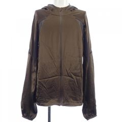 90s-00s イタリア製 シープレザー 切り替え パーカー hoodie 本革 