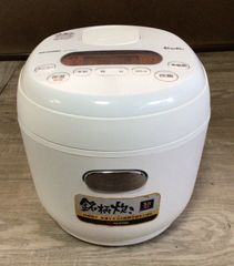 IRIS OHYAMA アイリスオーヤマ ジャー炊飯器 RC-MD30-W 2020年製 3合炊き