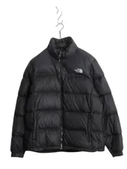 【お得なクーポン配布中!】 ノースフェイス ヌプシ ダウン ジャケット レディース XL メンズ S 程 The North face NUPTSE アウトドア ナイロン 700フィル ブルゾン 黒