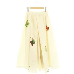 ELEANOR VOLUME TUCK SKIRT アイボリー/S AMERI