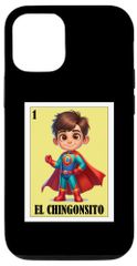 【迅速発送】iPhone 12/12 Pro Funny Mexican Design for Kids - El Chingonsito スマホケース