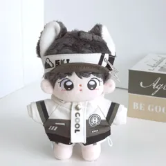 10cm 着せ替え ぬいぐるみ服 ぬい服 帽子付き ぬい活 推し活 推しぬい 綿人形 棉花娃娃 ちびぬい服 ちびぐるみ コットンドール cotton doll-A4113