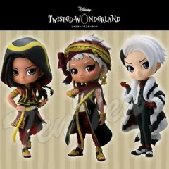 ツイステッドワンダーランド Q posket petit vol.5 全3種セット カリム ジャミル クルーウェル【新品 未開封】 ディズニー ツイステ スカラビア Qポス プチ フィギュア Disney ツイステ スカラ 先生