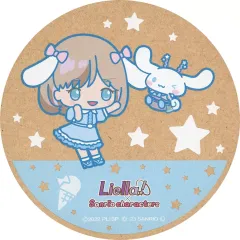 【中古】コースター 唐可可×シナモロール ウッドコースター 「ラブライブ!スーパースター!!×サンリオキャラクターズ vol.2」