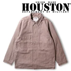 HOUSTON / ヒューストン 51500 STRIPE VIYELLA COVERALL / ストライプビエラカバーオール  GREYのサムネイル