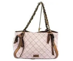 MOSCHINO モスキーノ レザー ハンドバッグ