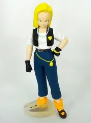 【中古】フィギュア 人造人間18号 「ドラゴンボールZ」 コレクタブルソフビフィギュアその4～激闘人造人間編～