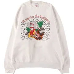 古着 90年代 フルーツオブザルーム FRUIT OF THE LOOM SUPERCOTTON スーパーコットン バックプリント プリントスウェットシャツ/eaa531165のサムネイル