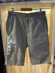 00s  NIKE  ギミック  クロップドパンツ  7部丈 ハーフパンツ セミロングパンツ グレー サイズXL A-1022