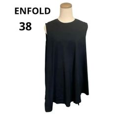 ENFOLD トップス　アシメントリーブラックレディー38