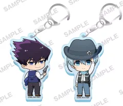 【中古】キーホルダー 烏旅人＆氷織羊セット ミニキャラアクリルキーホルダーセット カウボーイ Ver. 「ブルーロック」