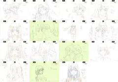 【中古】原画イラストボード 冴えない彼女の育てかた Fine 5週目入場者特典 複製原画15枚セット