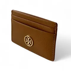 【未使用品】TORY BURCH トリーバーチ レザー カードケース カード入れ パスケース 定期入れ レディース ブラウン系