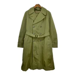 60年代 米軍実物 U.S.ARMY オフィサーコート ヴィンテージ ミリタリー オリーブ (メンズ MEDIUM LONG) 中古 古着 A1892