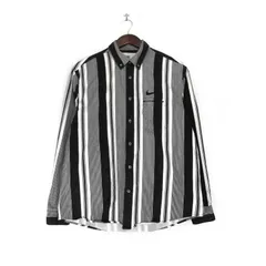supreme nike cotton Twill Shirt XL シャツ