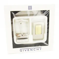 ジバンシィ GIVENCHY ベルト リバーシブル バックル2点セット ロゴバックル レザー 革 シルバーカラー 黒 ブラック 茶 ブラウン /CK20 ■GY18のサムネイル