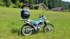 セロー225WE対応 リアボックス トップケース 汎用 ツーカラーレンズ リアボックス エクスクルーシブ 48L